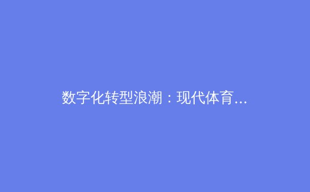 数字化转型浪潮：现代体育新闻传播的变革与挑战 - 4